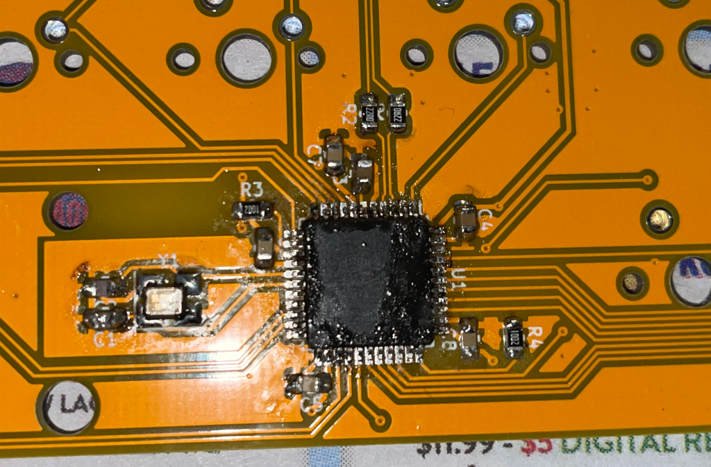 Awful Soldering Job