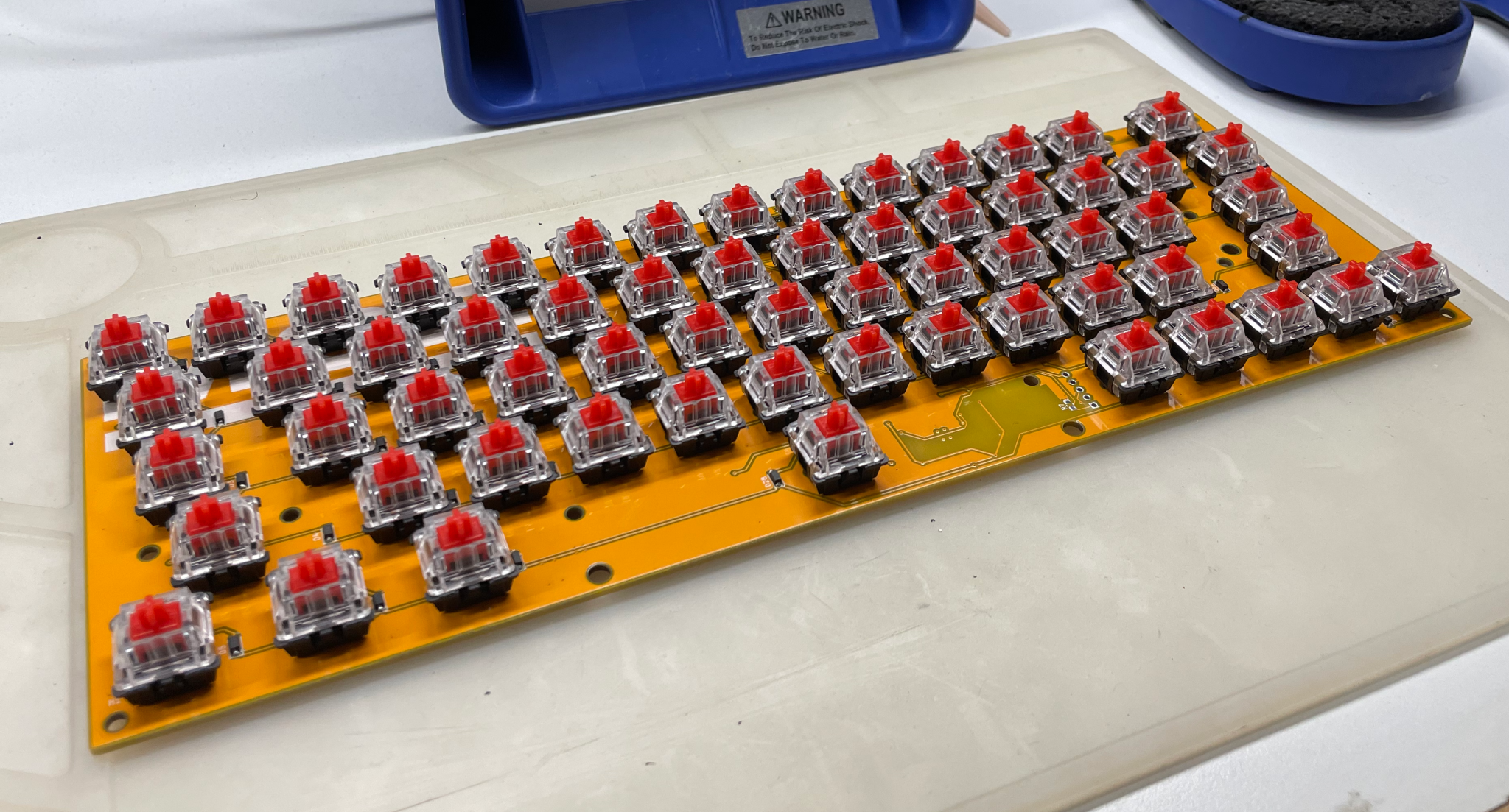 Soldered Top View
