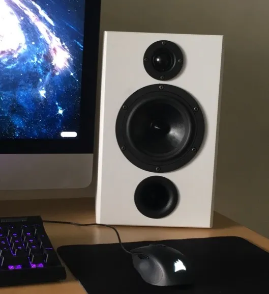 Speaker w/ Monitor for Scale